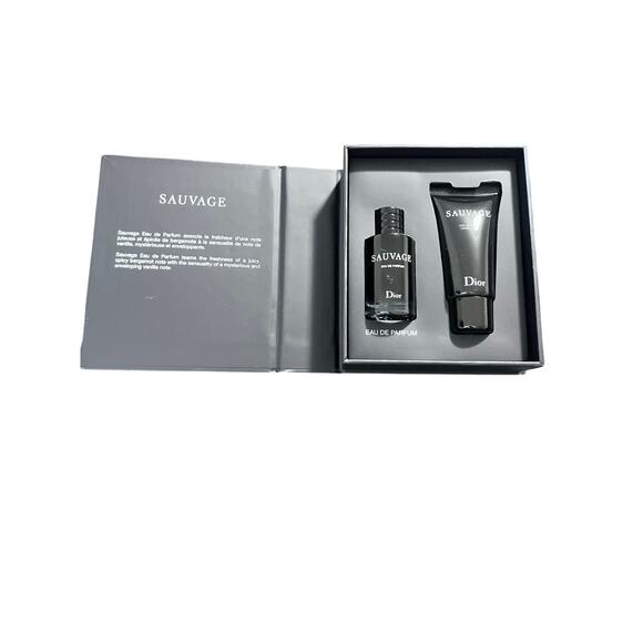 NIB Dior Sauvage 2pc Gift Set | 10ml EDP Spray + Shower Gel | Sealed in Box - Picture 3 of 6